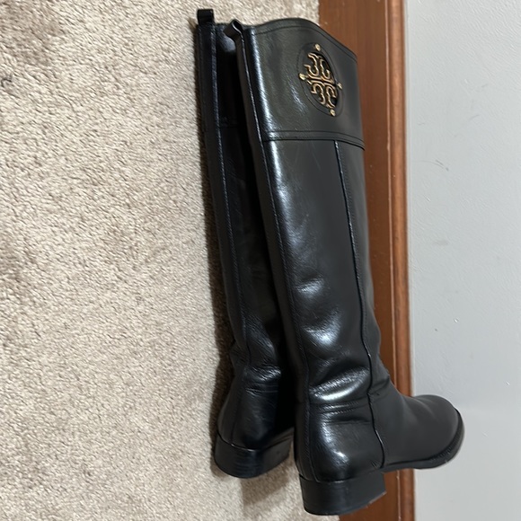 Tory Burch Tall Leather Boots - Picture 7 of 7